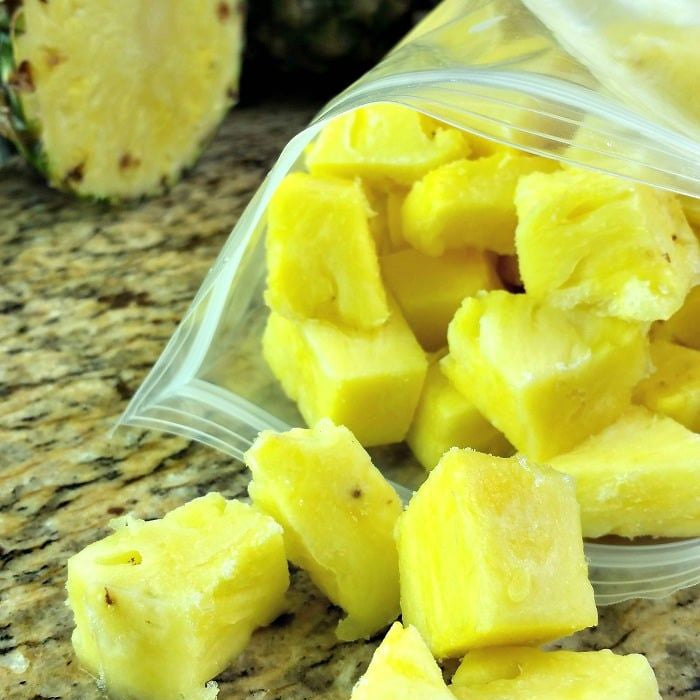 Frozen Pineapple