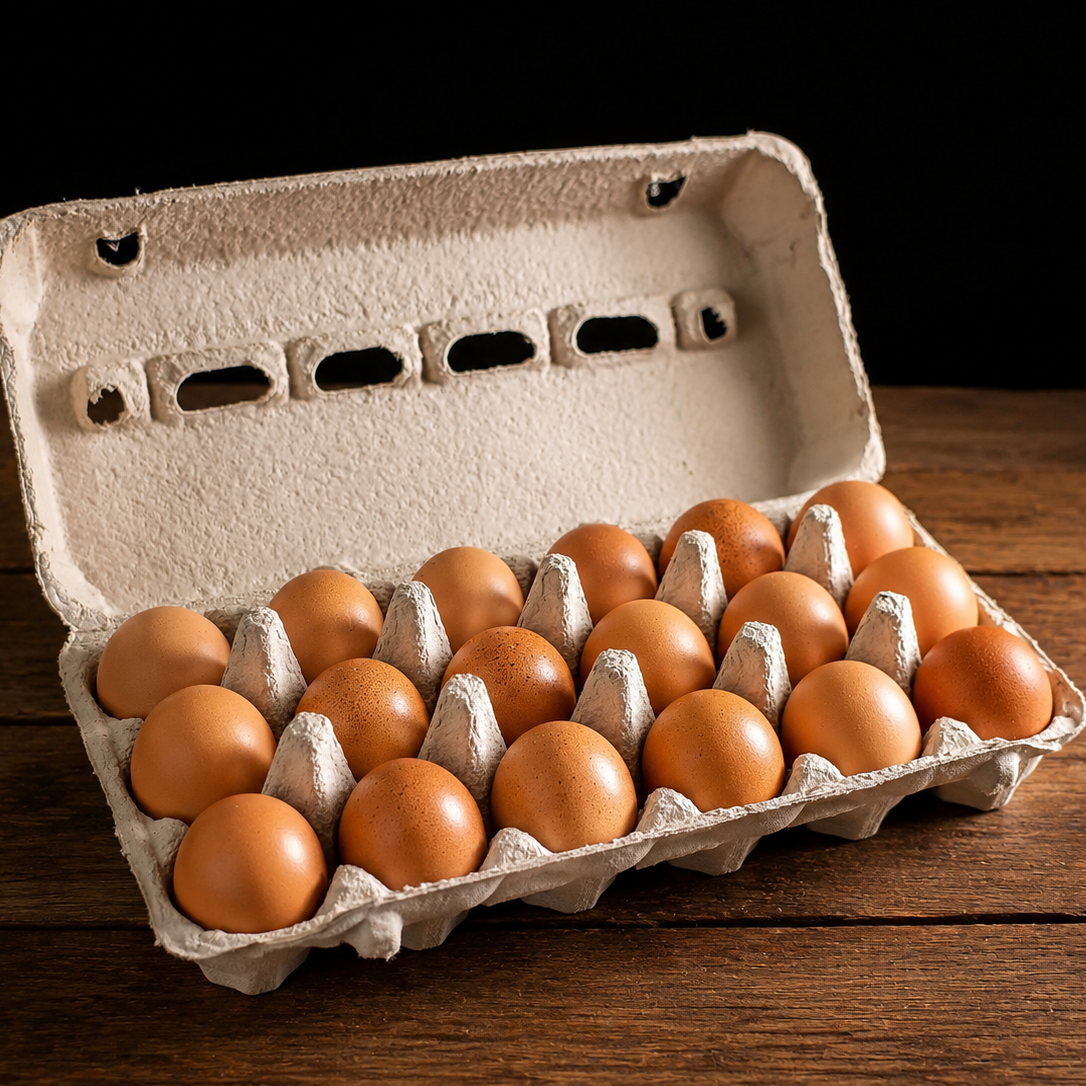 Free Range Egg Tray of 18